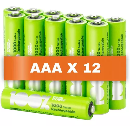 Baterias Pilas Aaa Peakpower 800mah | MercadoLibre