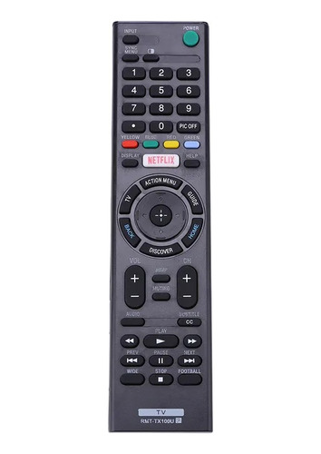 Control Remoto Compatible Con Sony Smart Tv Rmt-tx100u/200u