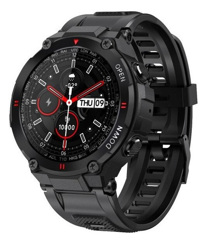 Reloj Inteligente K22 Hombres Dial Bluetooth Llamada Reloj P