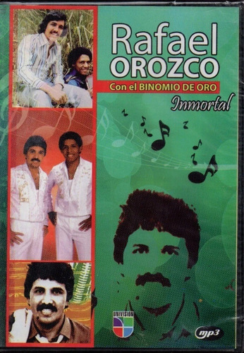 Cd-mp3 Rafael Orozco Con El Binomio De Oro El Inmortal
