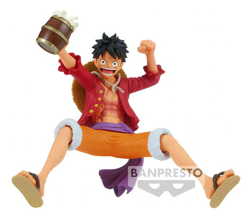 Banpresto One Piece Monkey D. Luffy It's A Banquet!! Figura