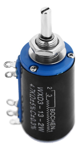 Potenciómetro De Precisión Multigiro Wxd3, 13, 2 W, 4,7 K Oh