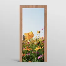 Comprar Vinilos Decorativos Puertas 70cm - Flores