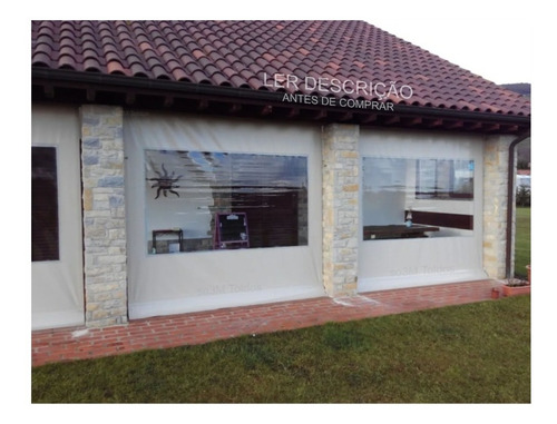 Toldo Retratil 6 Cortina C/ Visor + Lona C/ Ilhós.