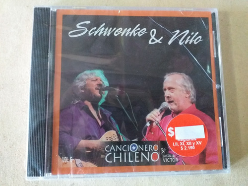 Cd     Schwenke Y Nilo -    Cancionero Chileno