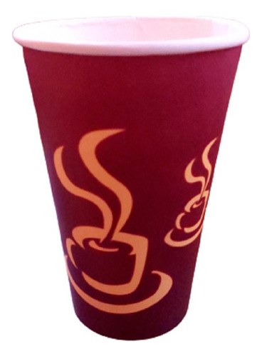 1000 Vasos Ecocartón 16 Oz S/tapa Beb Frías/calientes