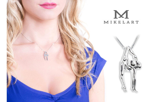 Colgante De Joyería De Gimnasia Rítmica Mikelart