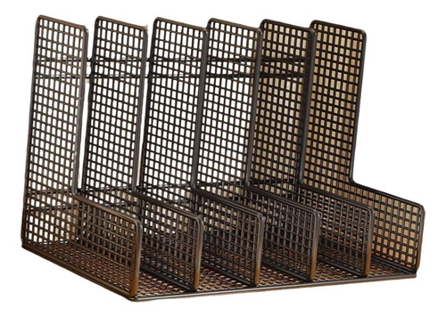 Archivador De Malla Con 5 Niveles, Soporte De Hierro Para