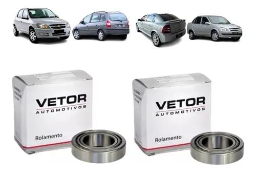 Rolamentos Lateral Caixa Satelite Astra/zafira 2.0 8v Corsa