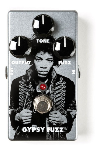 Pedal Fuzz Jim Dunlop Jhm8 Hendrix Gypsy Fuzz