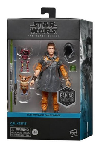 Imagen 1 de 1 de Cal Kestis Black Series Gaming Greats Star Wars Jedi Fallen