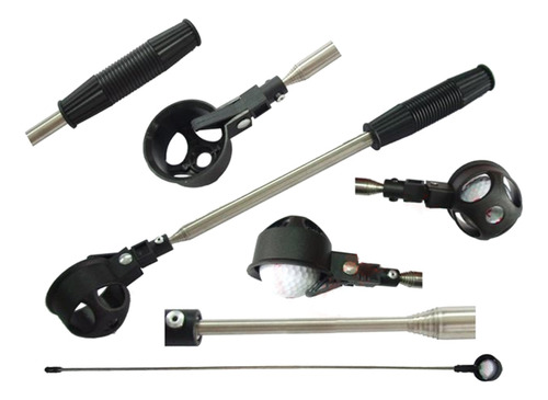 Herramienta Portátil Para Recoger Pelotas De Golf Extendab,