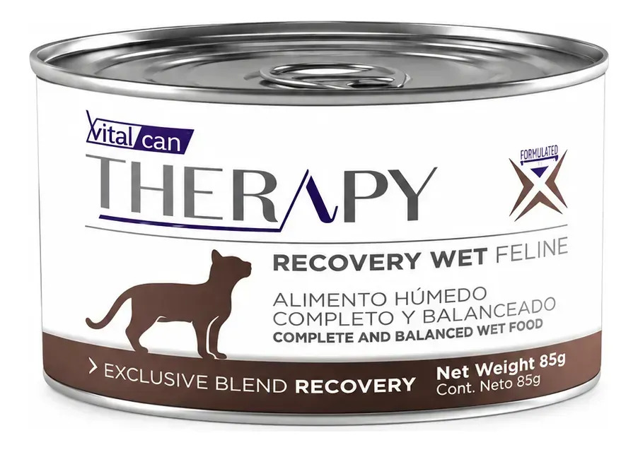 Alimento Húmedo Para Gatos Vitalcan Therapy Recovery 85 Gr