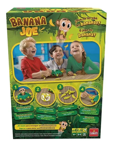 Rouba as bananas de Banana Joe antes que ele fuja aos saltos! :Goliath #1