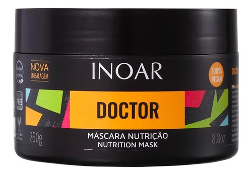 Máscara Doctor Nutrición Inoar 250gr Aloe Vera Vitamina B5
