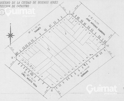 Imagen 2 de 15 de Lideres En Terrenos - Lote Niceto Vega Y Serrano.