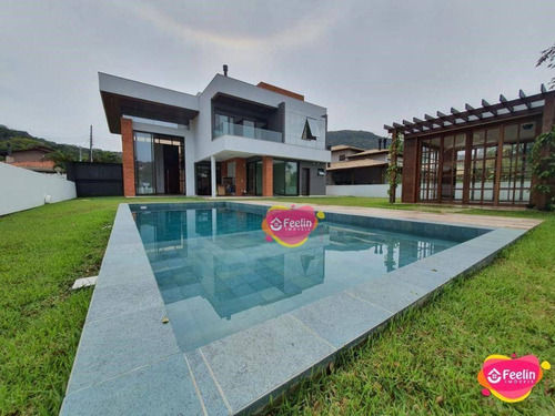 Imagem 17 de 30 de Casa Com 3 Dormitórios À Venda, 470 M² Por R$ 2.900.000,00 - Sambaqui - Florianópolis/sc - Sc - Ca0004_feelin