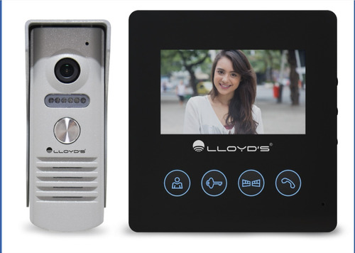 Video Interfon A Color De 4.3  Lcd Lloyds Lc-1332