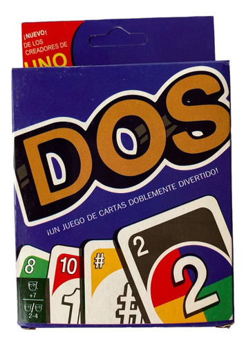 Naipe Juego De Cartas 2 Dos Juego Mesa Divertido  Niños Adul