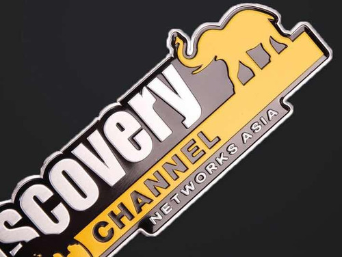 Emblema Jeep Discovery Channel Asia En Aluminio 12cm