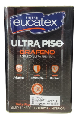 Pintura P/pisos 18lts Eucatex