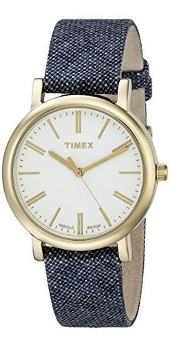 Tw2p63700ab Originales Reloj Bicolor Timex Mujer Con Correa