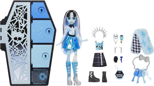 Monster High Conjunto De Muñeca Y Moda, Frankie Stein, Sku.