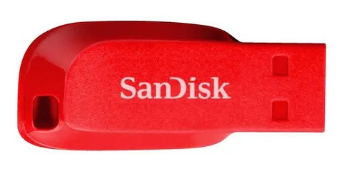 Sandisk Pendrive 32gb Cruzer Blade Red Sdcz50c-032g-g35r