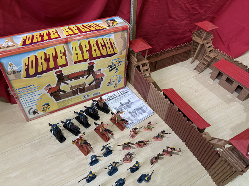 Brinquedo Forte Apache Gulliver Antigo Raridade Completo (Usado)