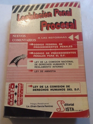 Legislación Penal Procesal 1999 Sitsa Comentada