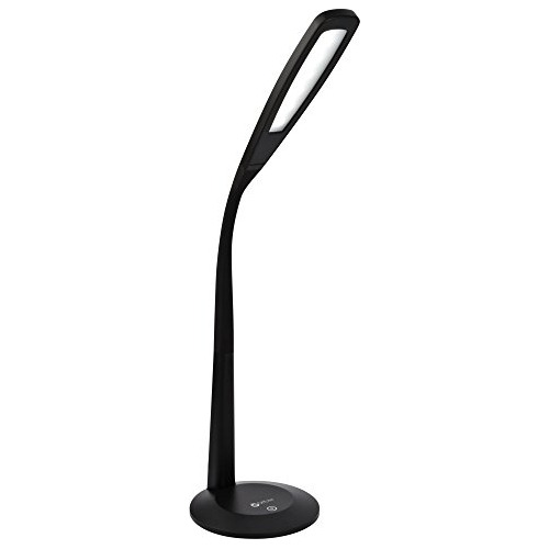 Lámpara De Escritorio Led De Luz Ajustable, (negra)