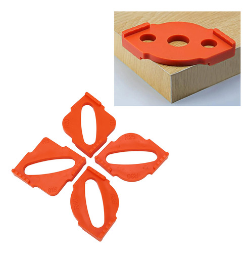 Plantillas De Fresadora Radius Jig, 4 Piezas, Plantilla De B