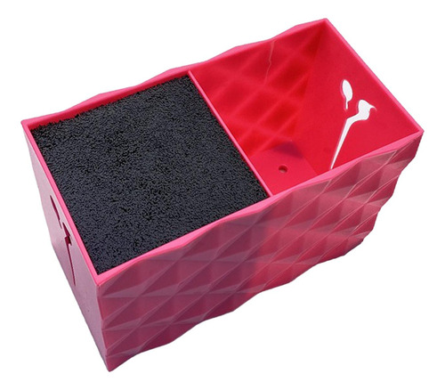 Caja Para Tijeras De Peluquero, Almacenamiento Rosa