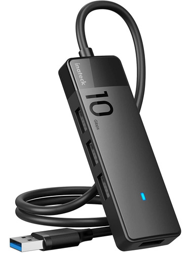 Hub Usb 3.2 Gen 2 Con 4 Puertos Usb-a Inateck Cable De 50...