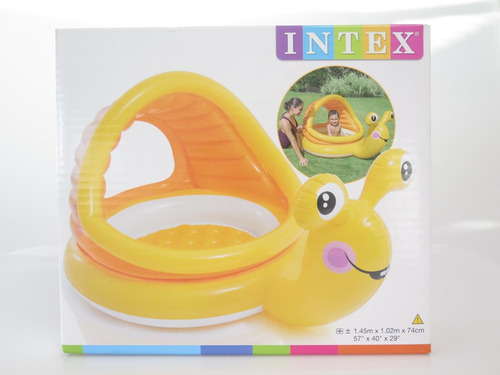 Pileta inflable redonda Intex 57124 53L amarilla