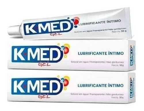 Kit Kmed Neutro Intimo Sem Cheiro Não Oleoso C/2 Erótico