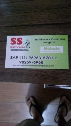 Imagem 1 de 5 de Dedetização Geral Barreira Química E Desratização