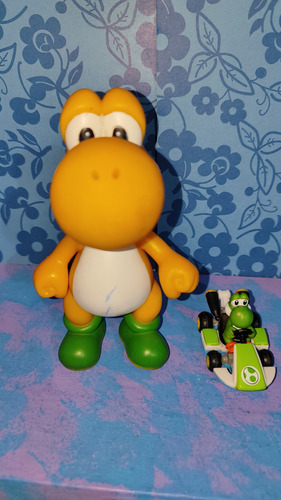 Figura Yoshi Mario Bros Set Mario Kart Nintendo (Usado)