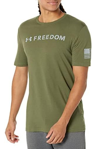 Under Armour Camiseta De Manga Atrevida New Freedom Flag Est