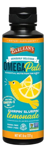 comprar Suplemento Omega 3 24 De Barlean's Omega Pals Chirpin' Slurp