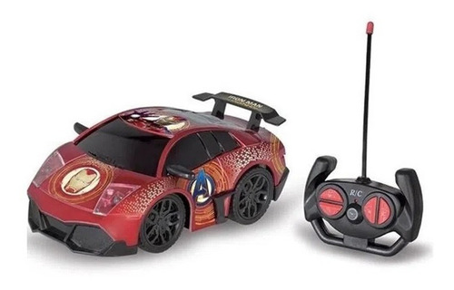 Imagem 1 de 2 de Carro De Controle Remoto Homem De Ferro 7 Funções Mimo 3021