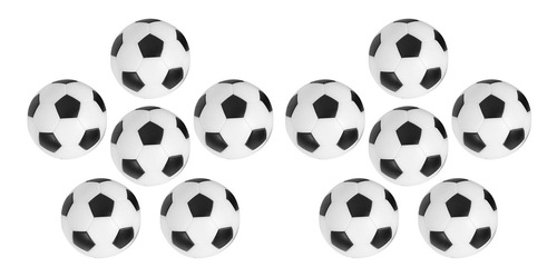 Pelota De Futbolín Pequeña De Plástico Duro Estilo Fútbol, 1