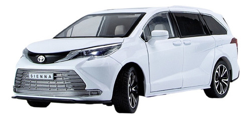 2022 Toyota Sienna Mpv Miniatura Metal Autos Turístico 1/24