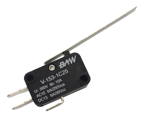 Microswitch Por Palanca Larga Baw V-153-1c25