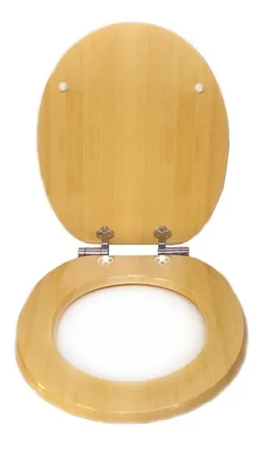 Tapa wc universal efecto madera - Envío Gratis
