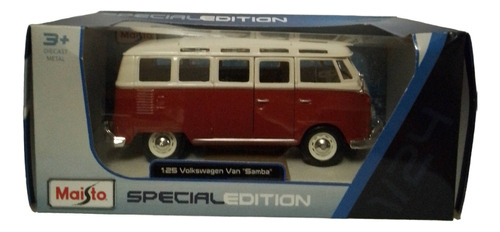 Auto A Escala 1:25 Volkswagen Van Samba