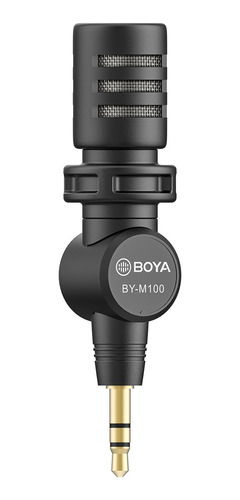 Micrófono Boya Miniatura Omnidireccional De Condensador, Trs