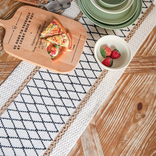 Mantel De Mesa Para Decoración De Mesa Con Borlas