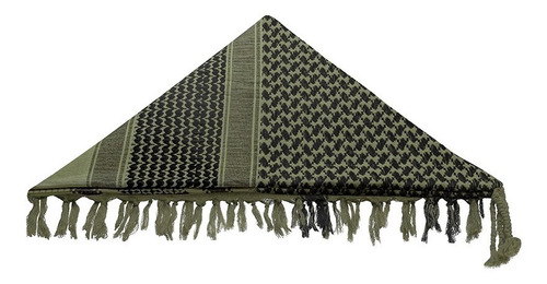 Shemagh Lenço 100% Algodão Militar Dune Verde Origem India