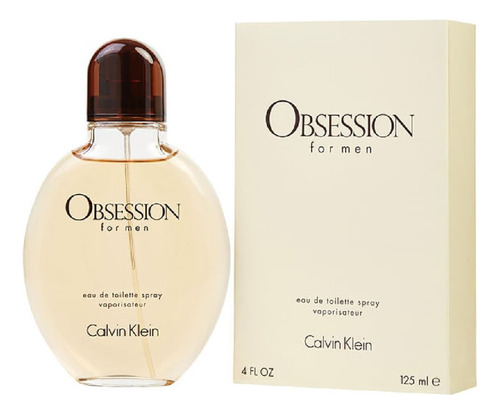 Perfume Obsession De Calvin Klein 125ml. Para Caballeros